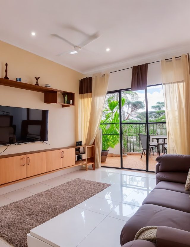 Sunset Oasis Living Room